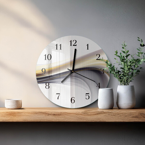 Reloj de pared redondo Abstracción