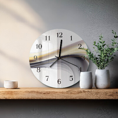 Reloj de pared redondo Abstracción