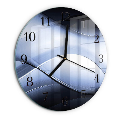 Reloj de pared redondo Abstracción