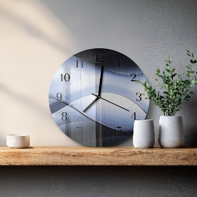 Reloj de pared redondo Abstracción