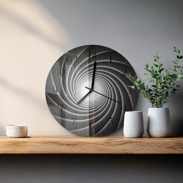 Reloj de pared redondo Vórtice