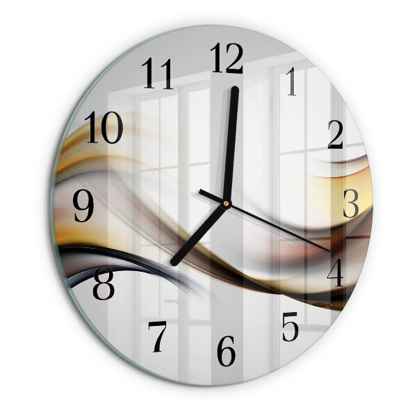 Reloj de pared redondo Abstracción