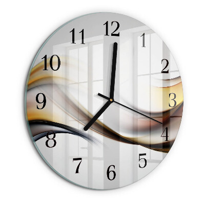 Reloj de pared redondo Abstracción