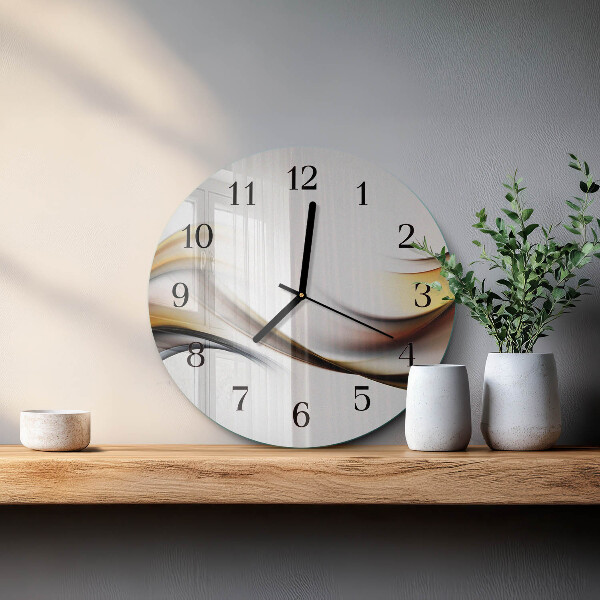 Reloj de pared redondo Abstracción