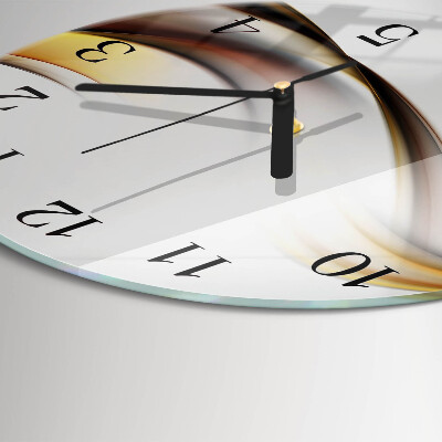Reloj de pared redondo Abstracción