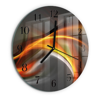 Reloj de pared redondo Abstracción
