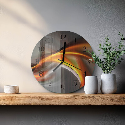 Reloj de pared redondo Abstracción