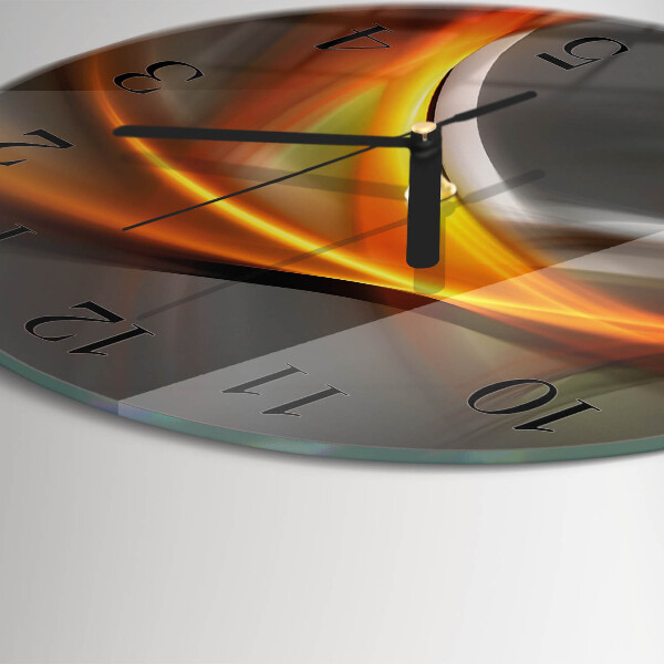 Reloj de pared redondo Abstracción