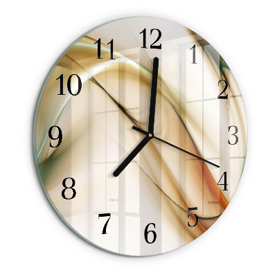 Reloj de pared redondo Abstracción