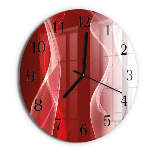 Reloj de pared redondo Abstracción