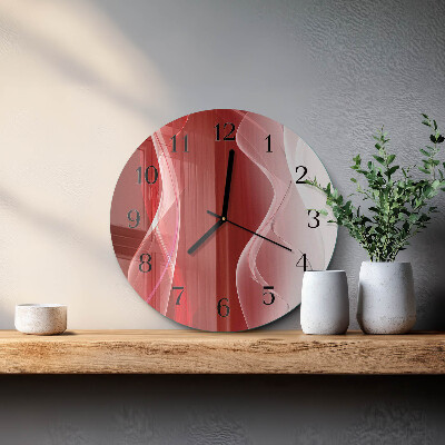 Reloj de pared redondo Abstracción