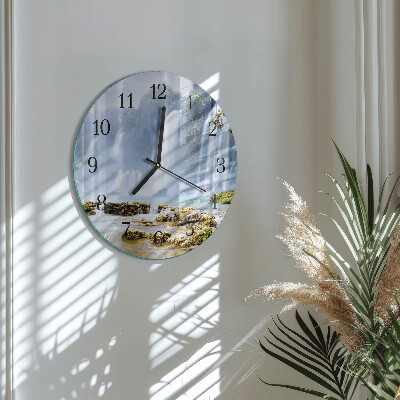 Reloj de pared redondo Cascada