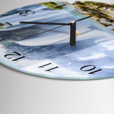 Reloj de pared redondo Cascada