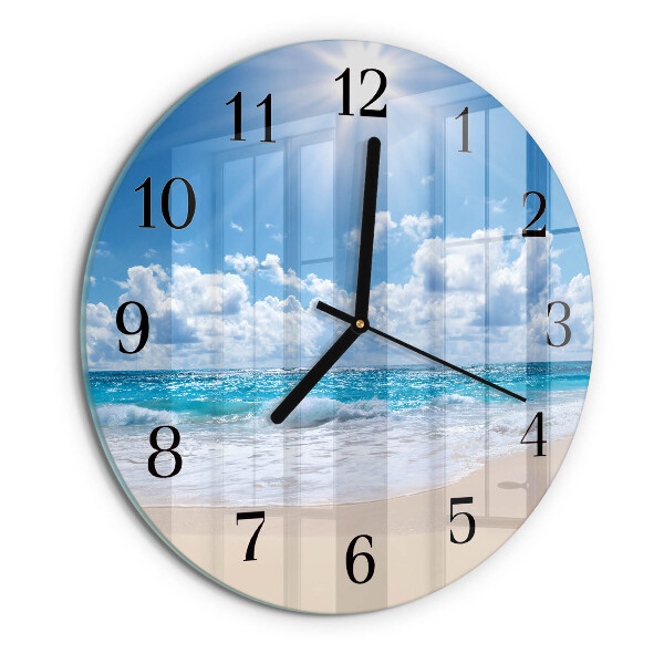 Reloj de pared redondo Mar