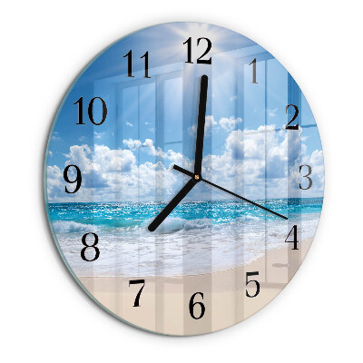 Reloj de pared redondo Mar