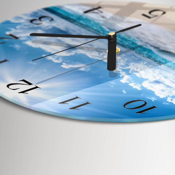 Reloj de pared redondo Mar