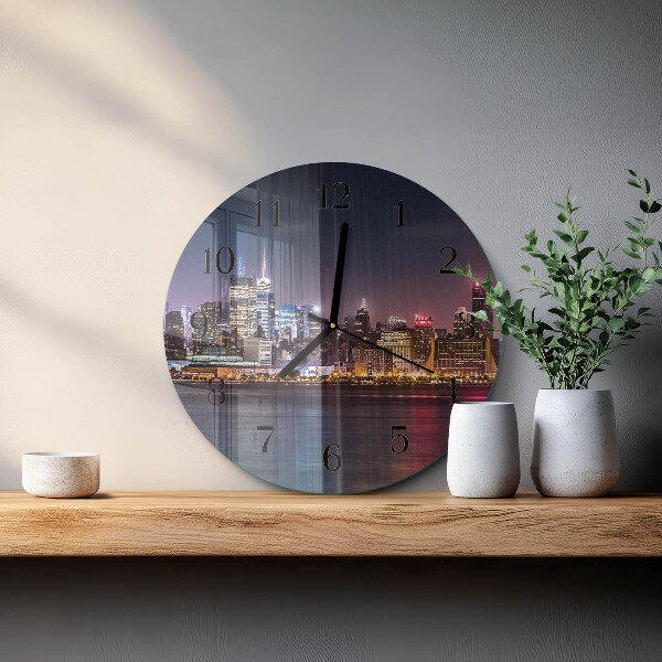 Reloj de pared redondo Horizonte