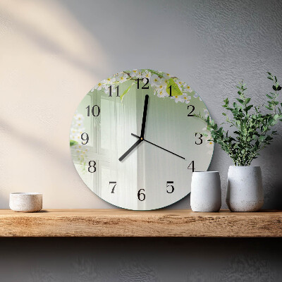 Reloj de pared redondo Primavera