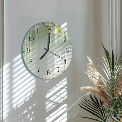 Reloj de pared redondo Primavera