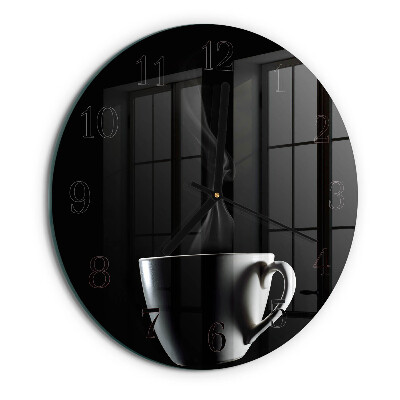 Reloj de pared redondo Taza