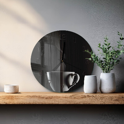 Reloj de pared redondo Taza