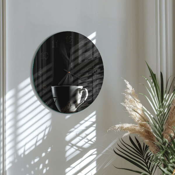 Reloj de pared redondo Taza