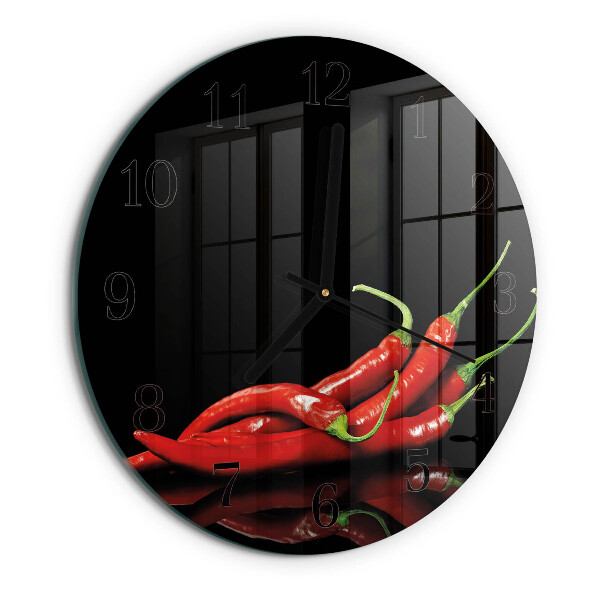 Reloj de pared redondo Chiles