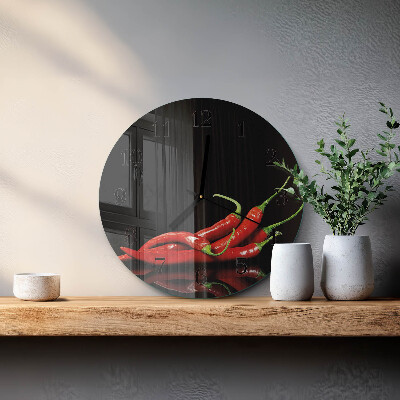 Reloj de pared redondo Chiles
