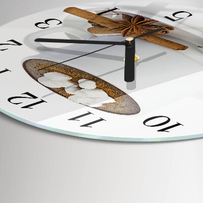 Reloj de pared redondo Chocolate