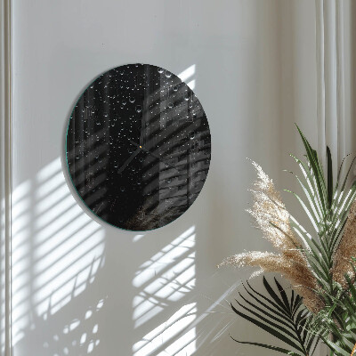 Reloj de pared redondo Gotas