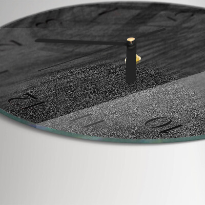 Reloj de pared redondo Madera