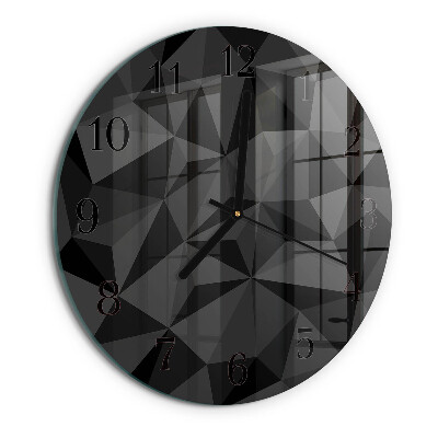 Reloj de pared redondo Patrón 3D