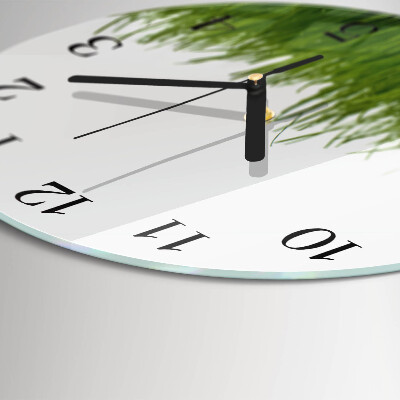 Reloj de pared redondo Césped