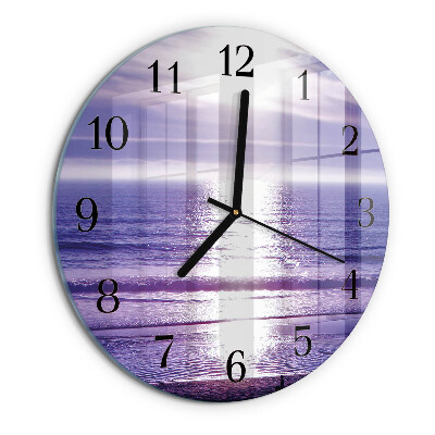 Reloj de pared redondo Mar