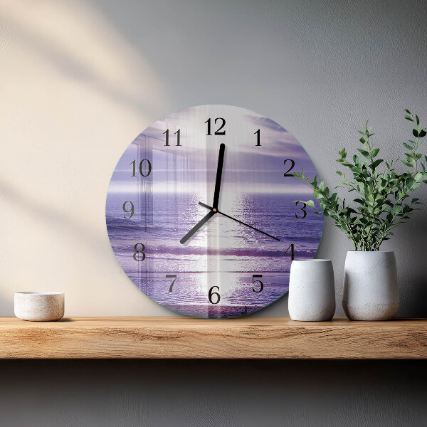 Reloj de pared redondo Mar