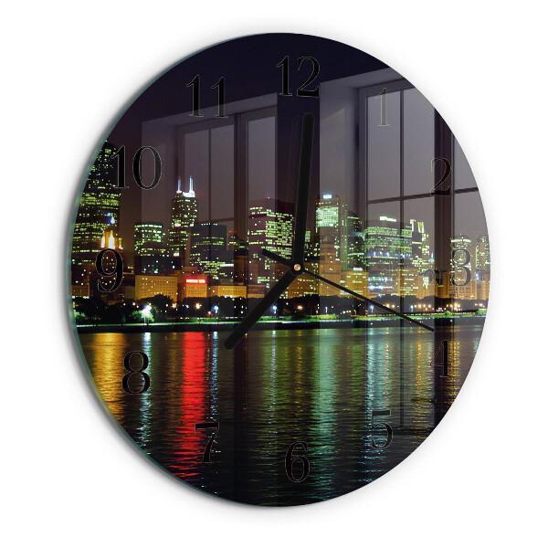 Reloj de pared redondo Horizonte