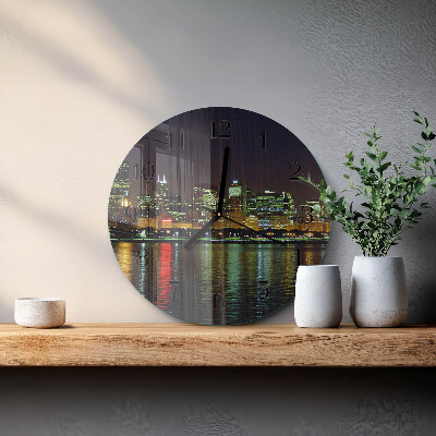 Reloj de pared redondo Horizonte