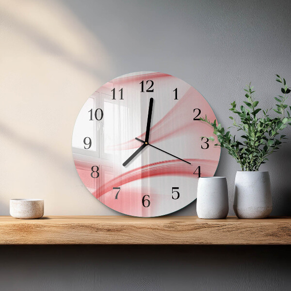 Reloj de pared redondo Arte abstracto