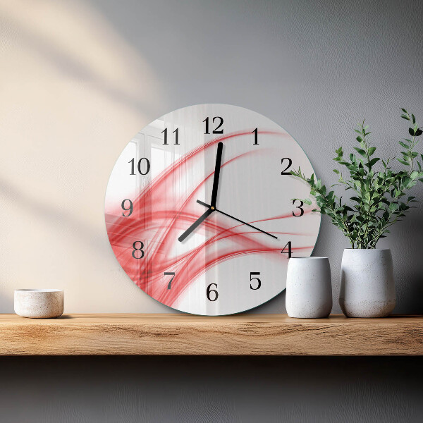 Reloj de pared redondo Arte abstracto