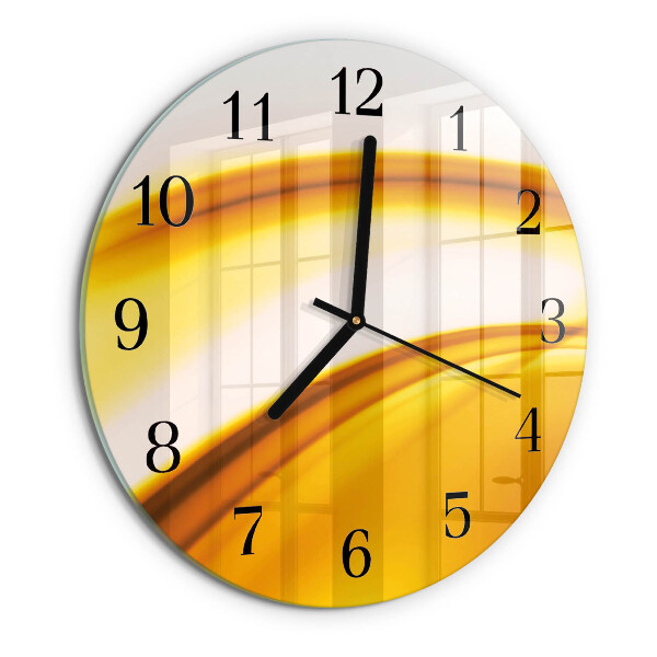 Reloj de pared redondo Arte abstracto