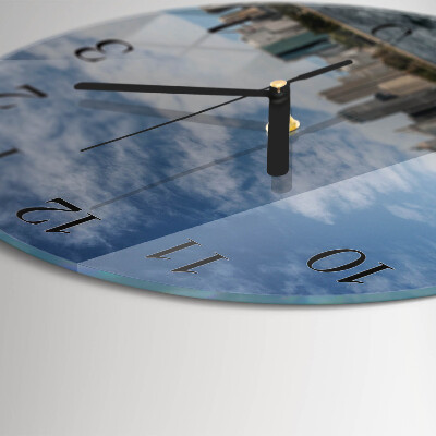 Reloj de pared redondo Ciudad