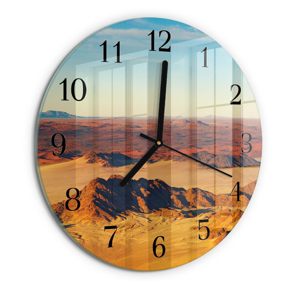 Reloj de pared redondo Desierto