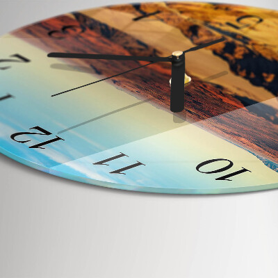 Reloj de pared redondo Desierto