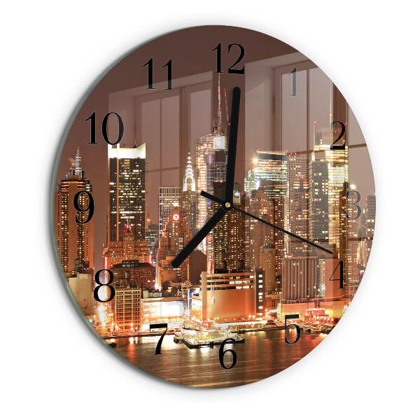 Reloj de pared redondo Horizonte