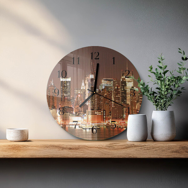 Reloj de pared redondo Horizonte