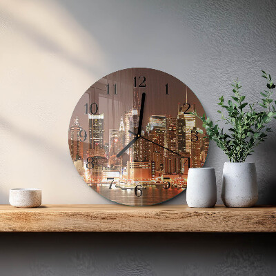 Reloj de pared redondo Horizonte