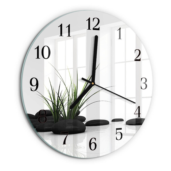 Reloj de pared redondo Piedras