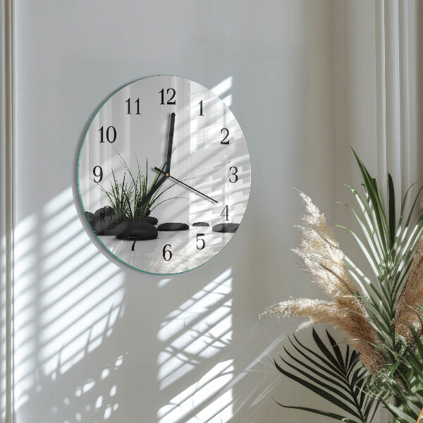 Reloj de pared redondo Piedras