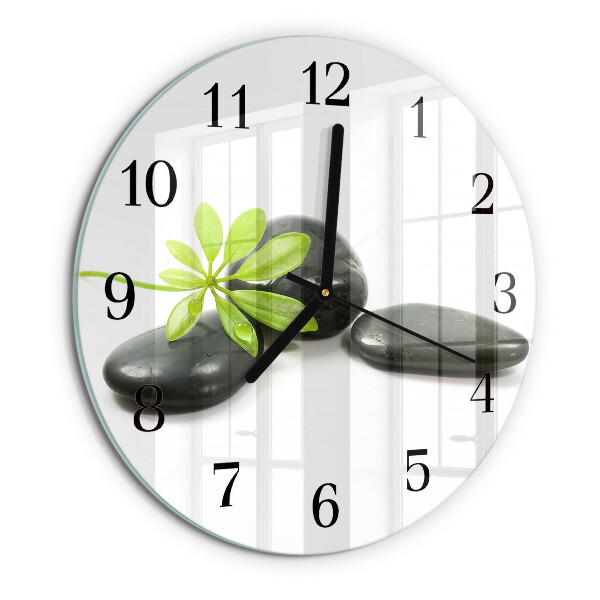 Reloj de pared redondo Piedras