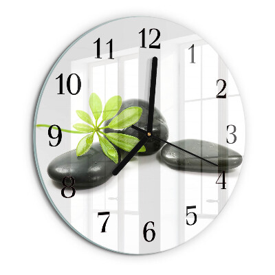 Reloj de pared redondo Piedras